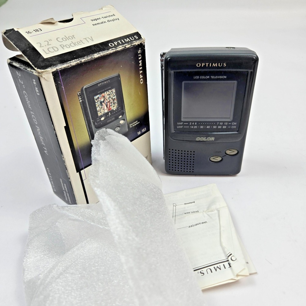Optimus 2.2 inch Color LCD‎ Pocket TV